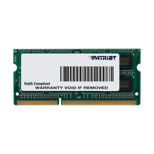 MEMORIA DDR3 PATRIOT SIGNATURE 4GB 1600MHz SODIMM PSD34G1600L81S 