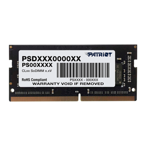 MEMORIA DDR4 PATRIOT SIGNATURE 8GB 2400MHz SODIMM PSD48G240081S 