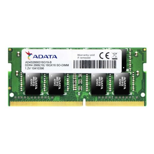 MEMORIA RAM DDR4 ADATA 8GB 2666 MHz SODIMM (AD4S266638G19-S)