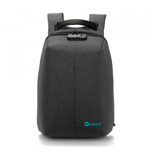 MOCHILA GETTTECH GMS-22001 15 6 SAFETY RESIST AGUA CAB USB CANDADOSEG