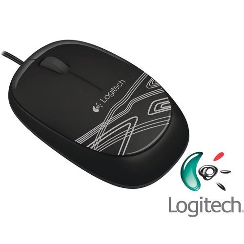 MOUSE LOGITECH USB M105 Alámbrico NEGRO 910-002958 