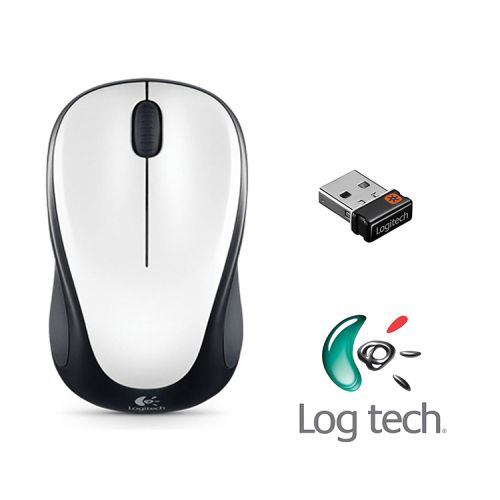 MOUSE LOGITECH Wireless M317 INALAMBRICO BLANCO - CRISTAL WHITE 910-003245