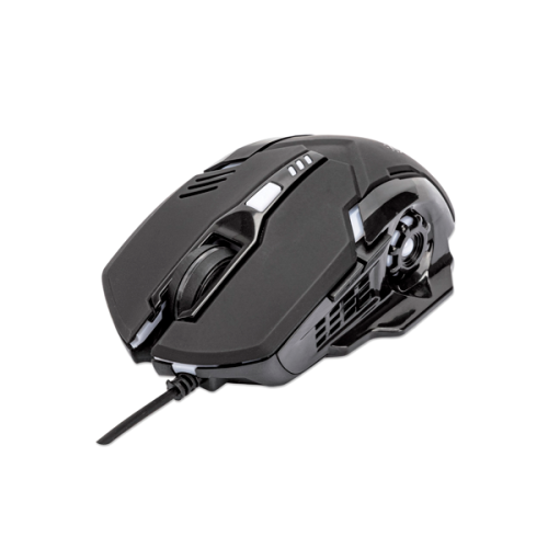 MOUSE MANHATTAN OPTICO GAMING 6 BOTONES USB 3200 DPI LUZ LED 179256