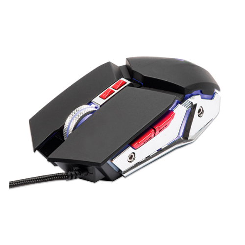MOUSE MANHATTAN OPTICO GAMING 7 BOTONES USB 3200 DPI LUZ LED 179348