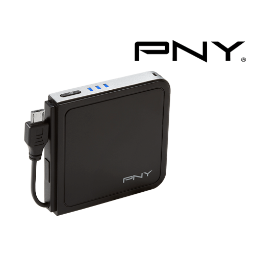 BATERIA PORTÁTIL PARA ANDROID MICRO USB M1500 PNY P-B-1500-M-K01-RB