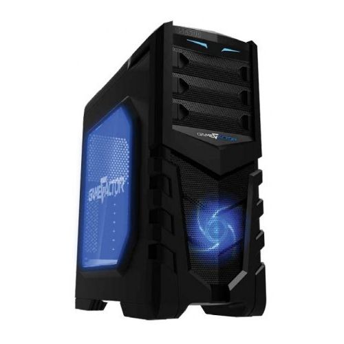GABINETE GAME FACTOR CSG600 ATX NEG,USB 3.0, 2 VENT 120MM S/FTE CSG600