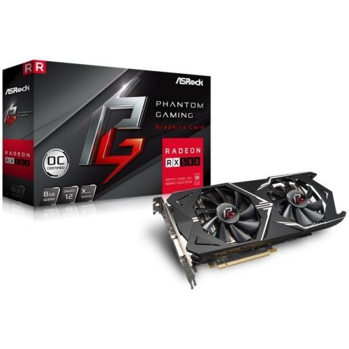 TARJETA DE VIDEO ASROCK (VG-GXR RX580 8G OC)Phantom Gaming X Radeon RX