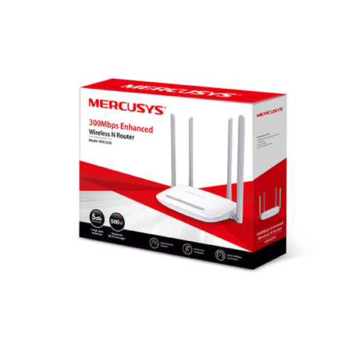 ROUTER N300 MERCUSYS 4 ANTENAS / MW325R