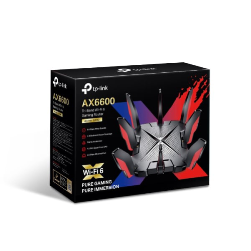 ROUTER PARA JUEGOS TP-LINK GX90/ TRI-BAND /WiFi 6/ ARCHERGX90