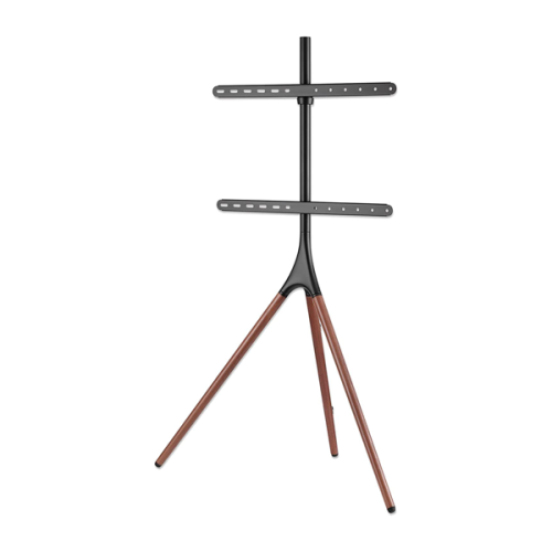 SOPORTE MANHATTAN TV TRIPODE 45A 65 32KG MADERA NOGAL ALU ACERO 461795