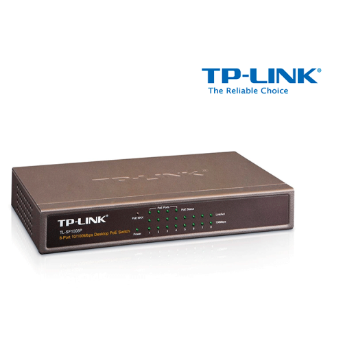 SWITCH 8 PUERTOS TPLINK TL-SF1008P