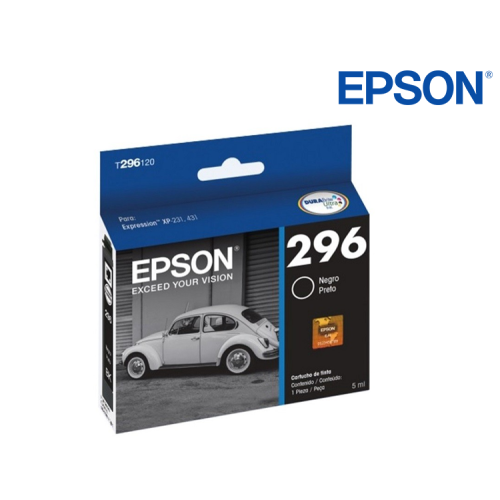 CARTUCHO EPSON T296 NEGRO XP-431/XP-231 4ML (T296120-AL) 