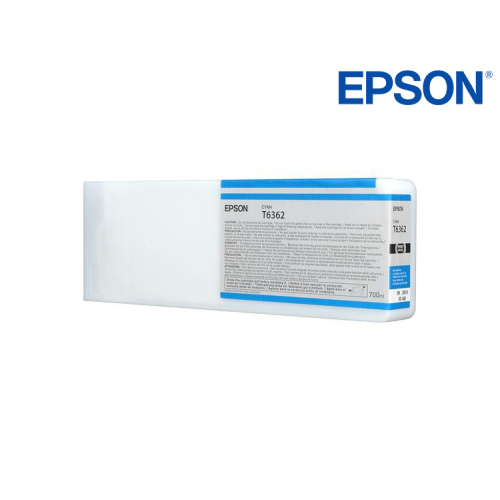 CARTUCHO EPSON STYLUS PRO T636 CYAN 7890/9890/ 700 ML (T636200)