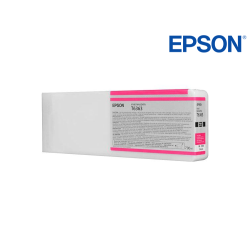CARTUCHO EPSON STYLUS PRO T636 MAGENTA VIVID 7890/9890 700ML(T636300)