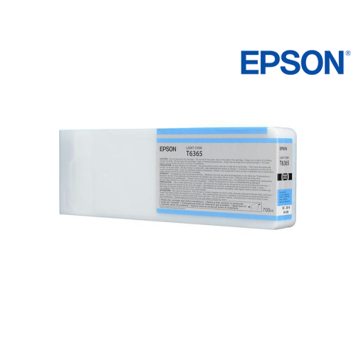 CARTUCHO EPSON STYLUS PRO T636 CYAN LIGHT 7890/9890 700ML (T636500)