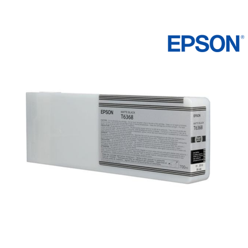 CARTUCHO EPSON STYLUS T636 NEGRO MATE 7900/9900/7890 700ML T636800