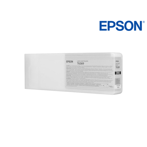 CARTUCHO EPSON STYLUS PRO T636 NEGRO LIGHT LIGHT 7890 700ML (T636900)