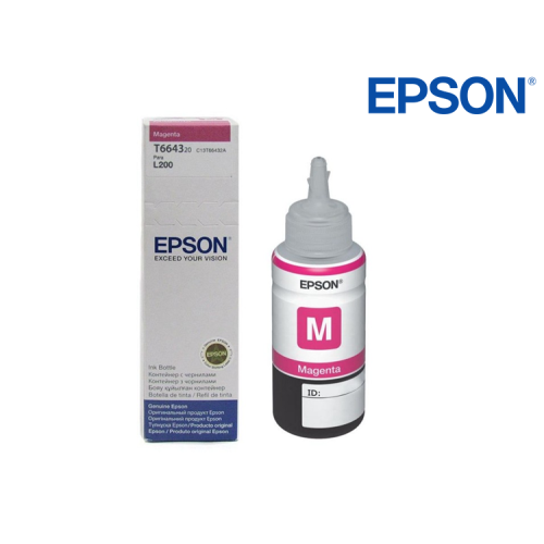 BOTELLA EPSON ECOTANK FOTO T673 MAGENTA L800/L1800 70ML (T673320-AL)