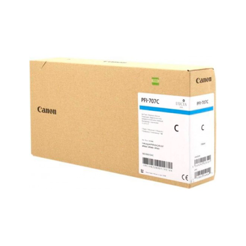 TANQUE DE TINTA CANON CYAN PFI-707 C 700ML. (9822B001AA)