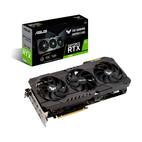 TARJETA DE VIDEO ASUS TUF-RTX3080-O10G-V2-GAMING 10GB GDDR6X DP HDMI