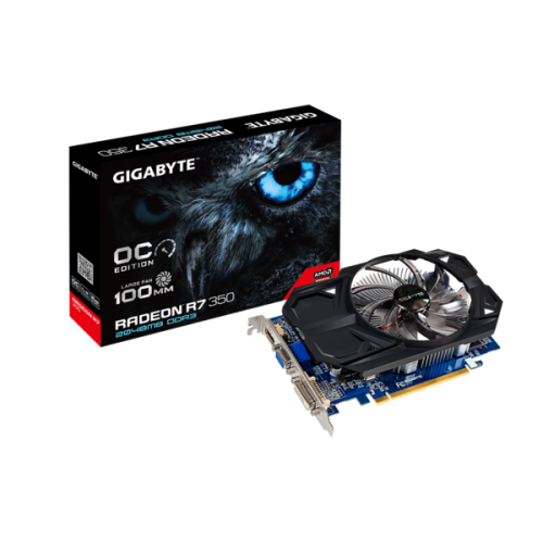 TARJETA DE VIDEO GIGABYTE GV-R735OC-2GI RADEON R7350 2GB(DDR3) ,DVI-D,HDMI,VGA
