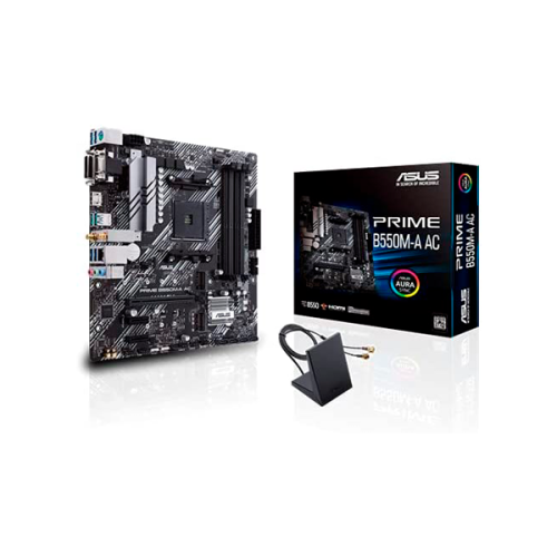 TARJETA MADRE ASUS PRIME B550M-A AC DDR4 HDMI AM4 USB3 2 WI-FI