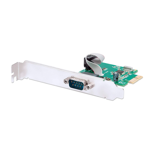 TARJETA MANHATTAN SERIAL PCI EXPRESS 1 PUERTO BRACKETS ESTANDAR 153492