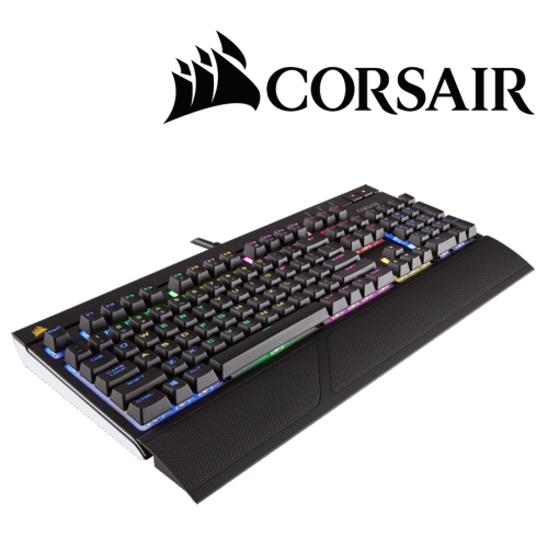 TECLADO CORSAIR STRAFE USB RGB CHERRY MX RED SILENT ESPAÑOL CH-9000121-SP