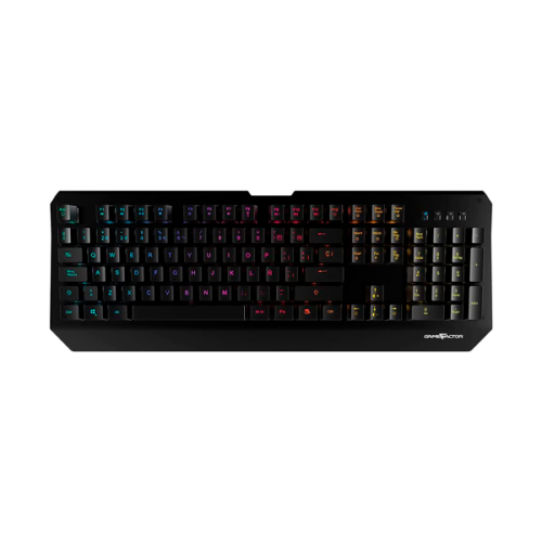 TECLADO MECANICO OPTICO GAMING GAME FACTOR ANTIGHOSTING USB RGB KBG601