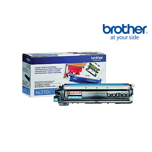 TONER BROTHER TN210C CYAN 1,400 PAG P/HL3040CN/3070CW MFC9010CN/9120/9 TN210C