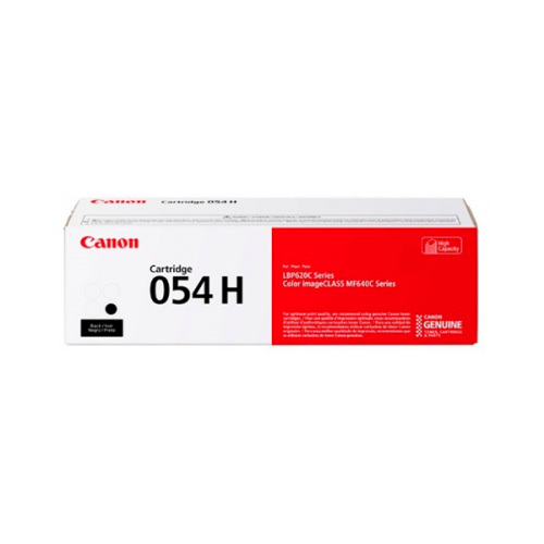 TONER CANON 054H 3100 PAGINAS COLOR NEGRO (3028C001AA)