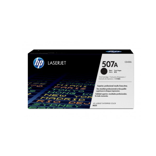 TONER HP 507A COLOR LASERJET NEGRO CE400A