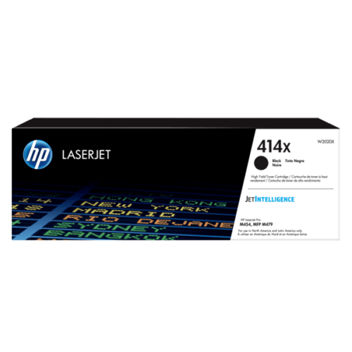 TONER HP ALTO RENDIMIENTO 414X NEGRO W2020X