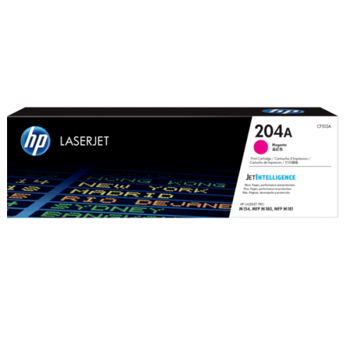 TONER ORIGINAL LASERJET HP 204A MAGENTA CF513A