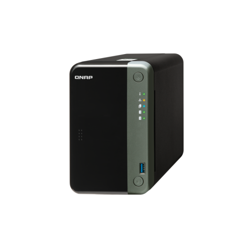 Unidad de almacenamiento NAS QNAP TS-253D 2-Bay Desktop NAS. Intel Celeron Gemini Lake J4125 quad-core 2.0GHz with 4GB DDR4 RAM