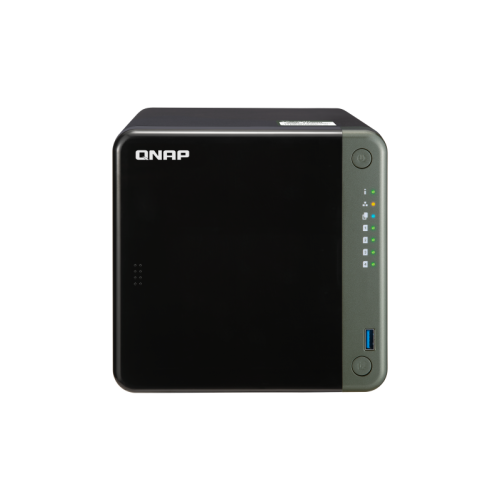 Unidad de almacenamiento NAS QNAP TS-453D 4-Bay Desktop NAS. Intel Celeron Gemini Lake J4125 quad-core 2.0GHz with 4GB DDR4 RAM