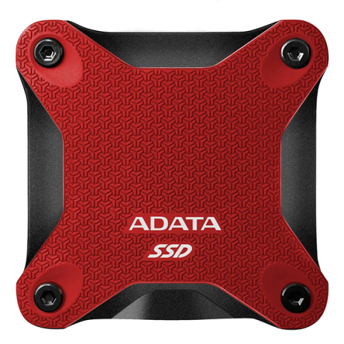 UNIDAD SSD EXTERNO ADATA SD600Q 480GB USB 3 1 ROJO ASD600Q-480GU31-CRD