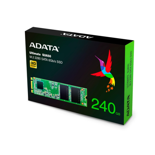 UNIDAD SSD M.2 ADATA ASWORDFISH 250G ASU650NS38-240GT-C