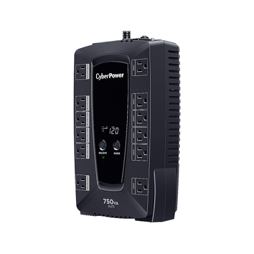 UPS/NO BREAK CYBERPOWER AVRG750LCD 750VA/450W LCD/AVR/12 CONT