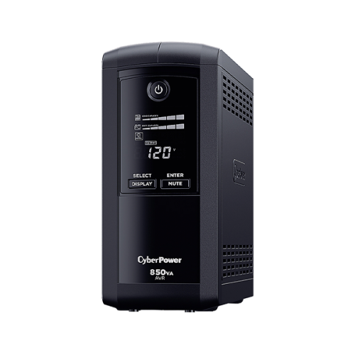 UPS/NO BREAK CYBERPOWER CP850AVRLCDa 850VA/510W LCD/AVR/9 CONT