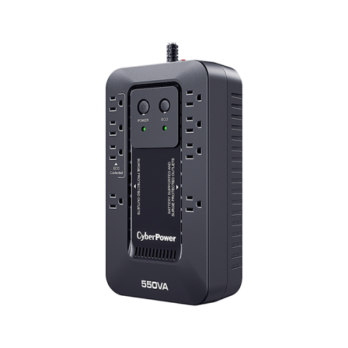 UPS/NO BREAK CYBERPOWER EC550G 550VA/330W STANDBY/8CONT/USB