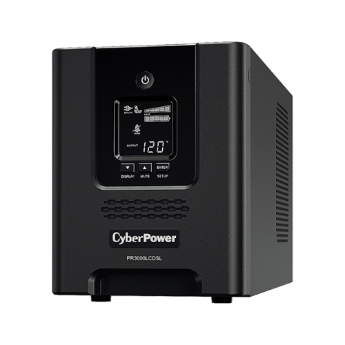 UPS/NO BREAK CYBERPOWER PR3000LCDSL 3000VA/2700W ONDENOIDAL 7CONT
