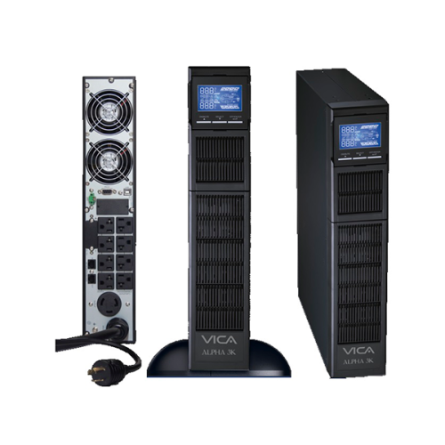 UPS/NOBREAK ONLINEDOBLECONVERSI ON TORRE/RACK VICA 3KVA/3000W(220VCA)