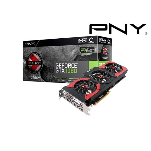 TARJETA DE VIDEO PNY GTX 1080 XLR8 GAMING OC 8GB/DDR5/256B 