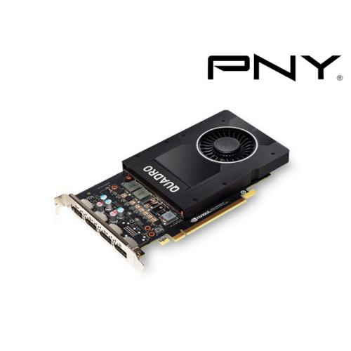 TARJETA DE VIDEO PNY VCQP2000-ESPPB QUADRO NVIDIA P2000 5GB GDDR5 CUDA
