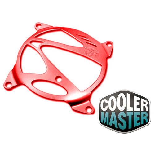 VENTILADOR COOLER MASTER FAN GRILL 80MM 3D ROJO LAG-A81-ER