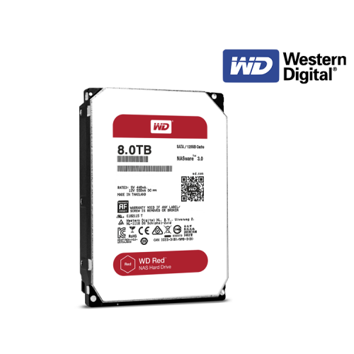 DISCO DURO INTERNO WD 8TB 3.5 WD80EFZX 64MB SATA3 IntelliPower RED 