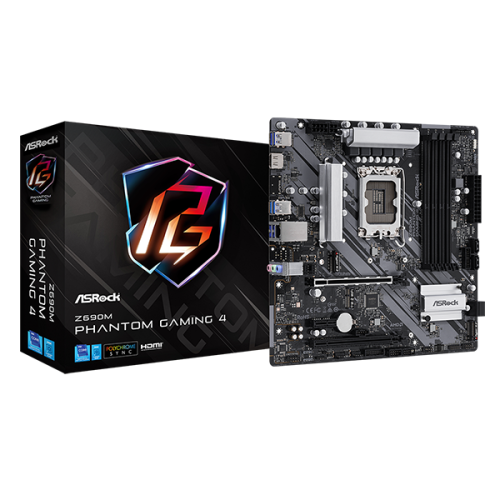 TARJETA MADRE ASROCK Z690M PHANTOM GAMING 